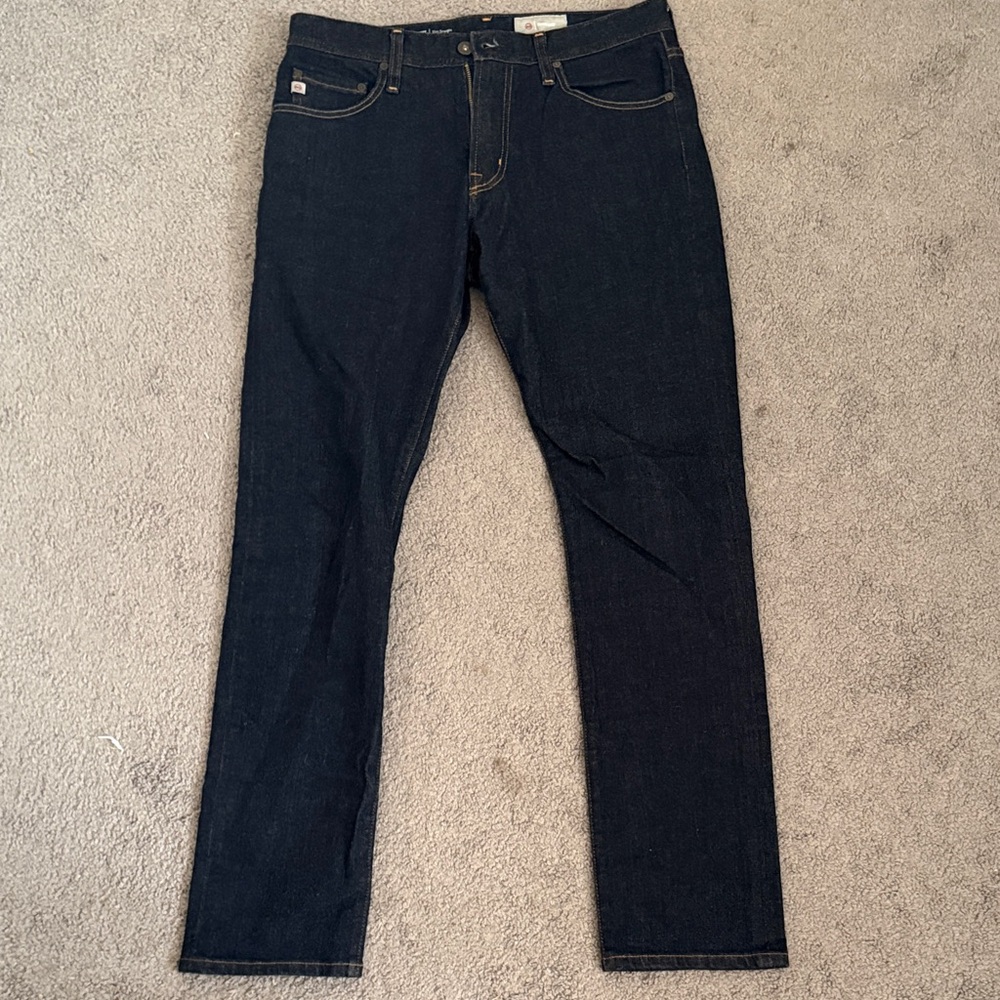 AG Adriano Goldschmied Dark Blue Men's Jeans